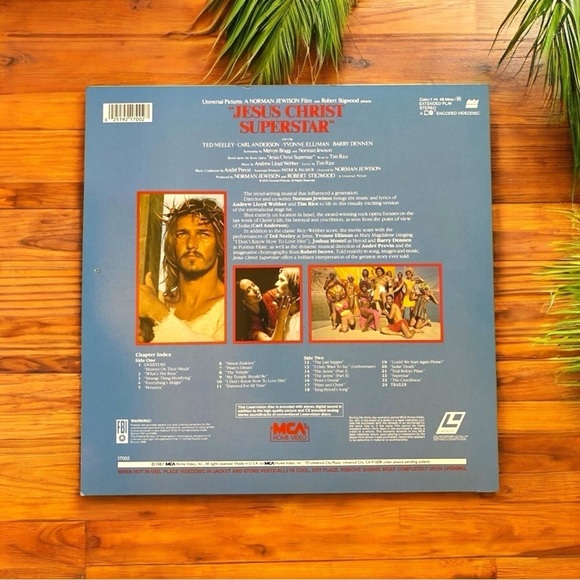 VINTAGE Jesus Christ Superstar (1973) - MCA Home Video Digital LaserDisc - Picture 2 of 11
